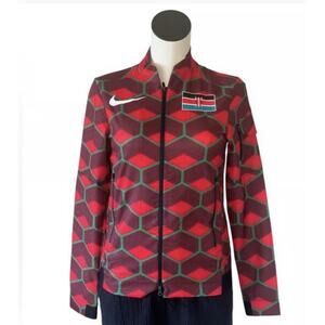 Nike Pro Elite 2022 Team Kenya Podium Track Jacket CI8789-602 Women's Size M